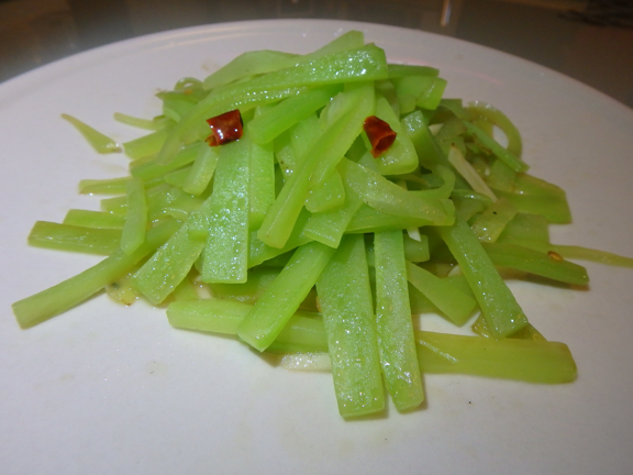 中国野菜のクキチシャ ウォースン が美味しいぞ やまくらげの材料だって知ってた 深セン 香港の観光旅行生活情報局